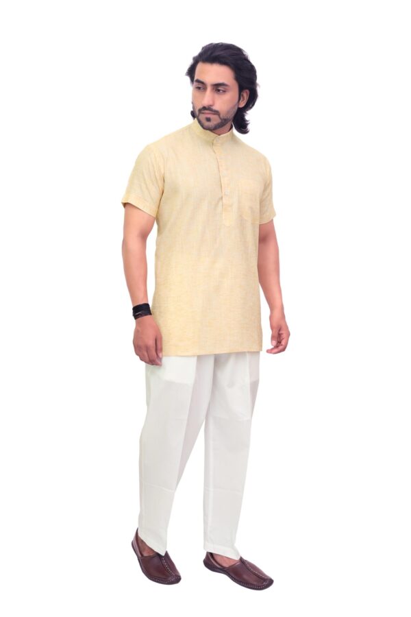Short Kurta for Men in Vibrant Colors – Casual & Ethnic Wear