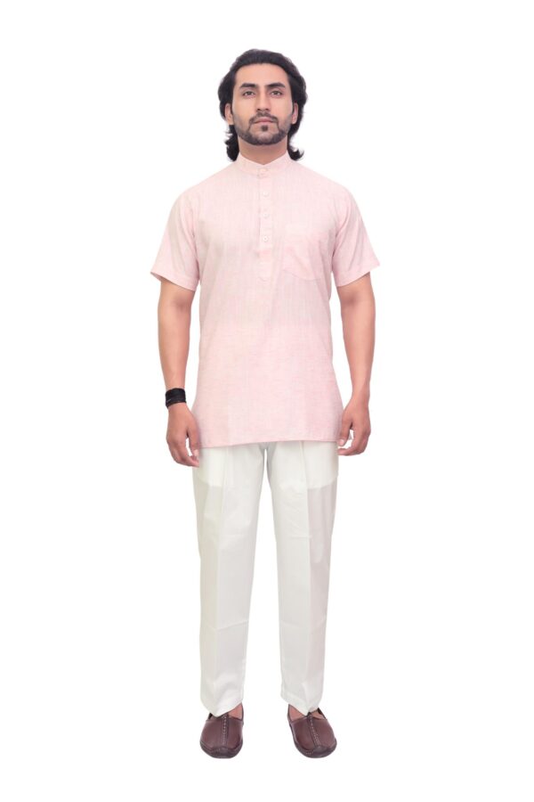 Short Kurta for Men in Vibrant Colors – Casual & Ethnic Wear