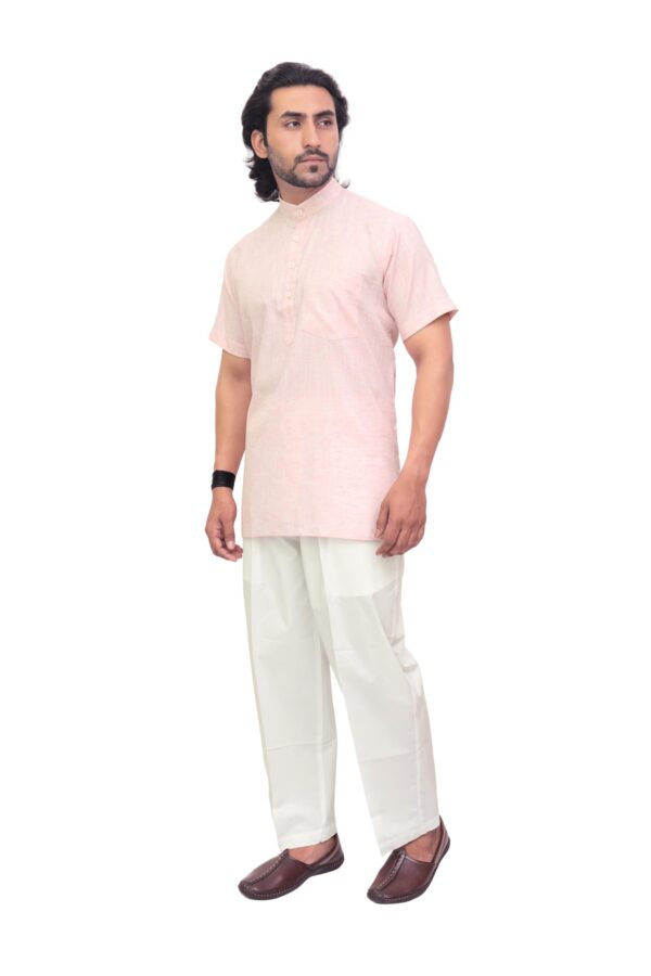 Short Kurta for Men in Vibrant Colors – Casual & Ethnic Wear