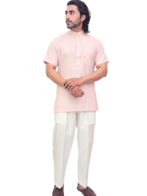 Short Kurta for Men in Vibrant Colors – Casual & Ethnic Wear
