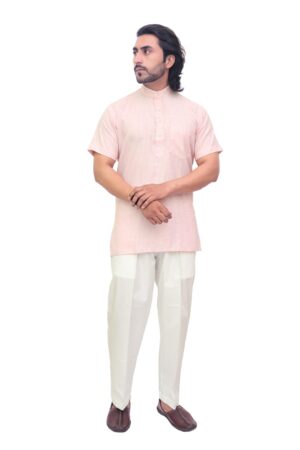 Short Kurta for Men in Vibrant Colors – Casual & Ethnic Wear
