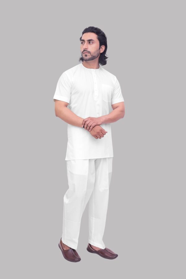 Short Kurta for Men in Vibrant Colors – Casual & Ethnic Wear