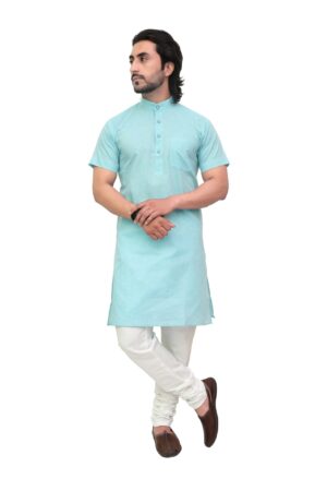 Colored Modi Kurta For Men's – Traditional Cotton Kurta in Vibrant Festive Colors