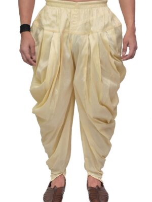 Silk Dhoti Pant for Men (Pre-Stitched) – Elegant & Comfortable Traditional Bottomwear