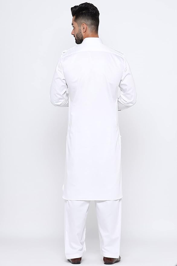 Men’s Pathani Suit | Traditional Ethnic Wear with Shoulder Loops & Foldable Sleeves 4 Men’s Pathani Suit | Traditional Ethnic Wear with Shoulder Loops & Foldable Sleeves
