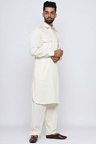 Men’s Pathani Suit | Traditional Ethnic Wear with Shoulder Loops & Foldable Sleeves 7 Men’s Pathani Suit | Traditional Ethnic Wear with Shoulder Loops & Foldable Sleeves